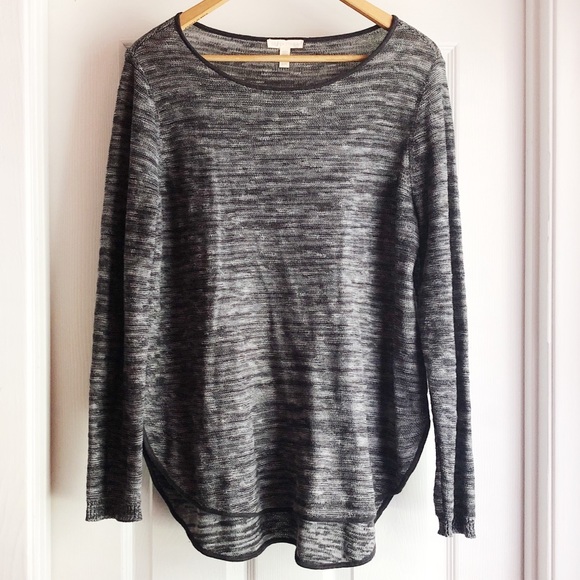 Eileen Fisher Tops - Eileen Fisher Heathered Gray Top Medium